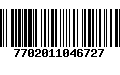 Código de Barras 7702011046727