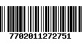 Código de Barras 7702011272751