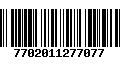 Código de Barras 7702011277077