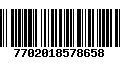 Código de Barras 7702018578658