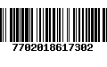 Código de Barras 7702018617302