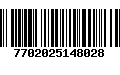 Código de Barras 7702025148028