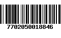 Código de Barras 7702050018846