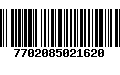 Código de Barras 7702085021620