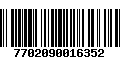 Código de Barras 7702090016352