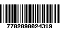 Código de Barras 7702090024319