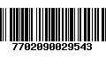 Código de Barras 7702090029543