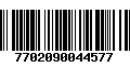 Código de Barras 7702090044577