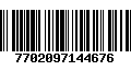 Código de Barras 7702097144676