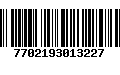 Código de Barras 7702193013227