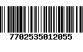 Código de Barras 7702535012055