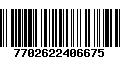 Código de Barras 7702622406675