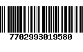 Código de Barras 7702993019580