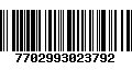 Código de Barras 7702993023792