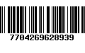 Código de Barras 7704269628939