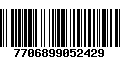 Código de Barras 7706899052429