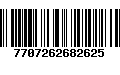 Código de Barras 7707262682625