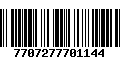 Código de Barras 7707277701144