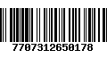 Código de Barras 7707312650178