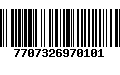 Código de Barras 7707326970101