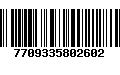 Código de Barras 7709335802602