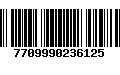 Código de Barras 7709990236125