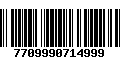 Código de Barras 7709990714999