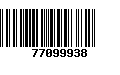 Código de Barras 77099938