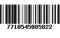 Código de Barras 7710545085822