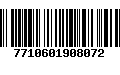 Código de Barras 7710601908072