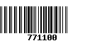 Código de Barras 771100