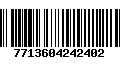 Código de Barras 7713604242402