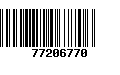 Código de Barras 77206770