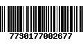 Código de Barras 7730177002677