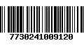 Código de Barras 7730241009120