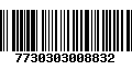 Código de Barras 7730303008832