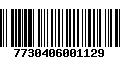 Código de Barras 7730406001129