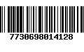 Código de Barras 7730698014128