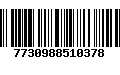 Código de Barras 7730988510378