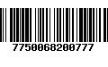 Código de Barras 7750068200777