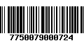 Código de Barras 7750079000724