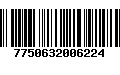 Código de Barras 7750632006224