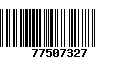 Código de Barras 77507327