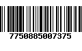 Código de Barras 7750885007375