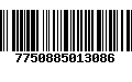 Código de Barras 7750885013086