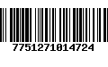 Código de Barras 7751271014724