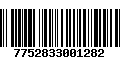 Código de Barras 7752833001282