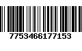 Código de Barras 7753466177153