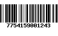 Código de Barras 7754159001243