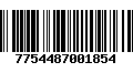 Código de Barras 7754487001854